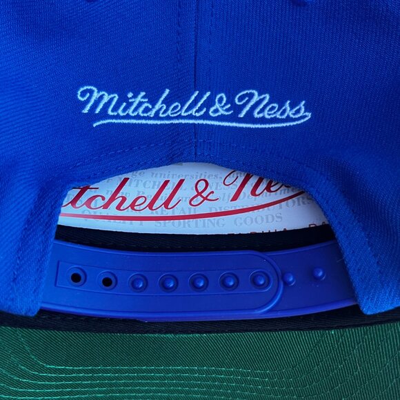 MITCHELL & NESS NBA LA CLIPPERS LEGENDARY SCRIPT PRO CROWN SNAPBACK HAT NEW - Picture 4 of 4